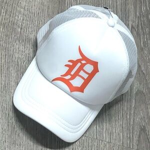 Detroit Tigers Cap White and Orange